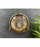 Small Porthole Bulkhead Outdoor Light