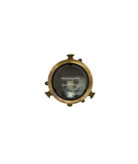 Plain Mini Porthole Bulkhead Outdoor Light