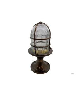 Large Post Outdoor Light Antique Brass