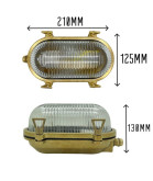 Small Standard Bulkhead Light - Various Finishes