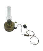 Weathered Brass Galley Lamp - Electric