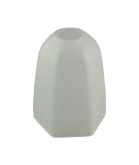 Hexagonal Frosted Light Shade with 30mm Fitter Hole