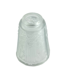 Art Deco Embossed Tulip Light Shade with 55-57mm Fitter