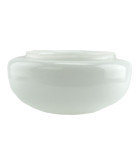 295mm Opal Pan Drop Ceiling Light Shade with 243mm Opening