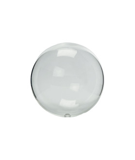 135mm Clear Globe with 10mm Fitter Hole (Clear or Frosted)