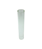 250mm Clear Glass Cylinder Shade with 42mm Base