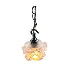 Small Satin Frilled Tulip Light Shade With 30mm Fitter Hole
