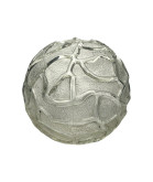 150mm Clear Textured Globe Light Shade with 40mm Fitter Hole