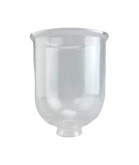 Small Clear Bell Diffuser Shade with 55mm Fitter Neck