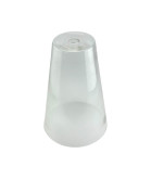 Large Clear Conical Light Shade with 30mm Fitter Hole