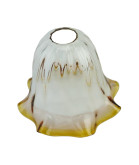 Amber Tipped Twisted Drip Shade with 30mm Fitter Hole