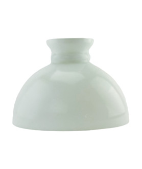 Original Opal Oil Lamp Dome Shade with 303mm Base