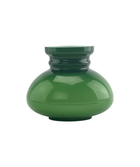 Original Green Oil Lamp Vesta Shade with 100mm Base