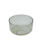 Clear Glass with Frosted Pattern Gas Shade with 66mm Fitter