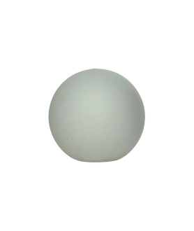 120mm Matt Opal Globe with 50mm Fitter Hole