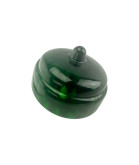 Green Glass Oil Lamp Font with 30mm Fitting