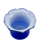 Blue Tulip Oil Lamp Shade with 100mm Base