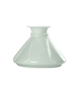 Opal Vesta Oil Lamp Shade with 152mm Base