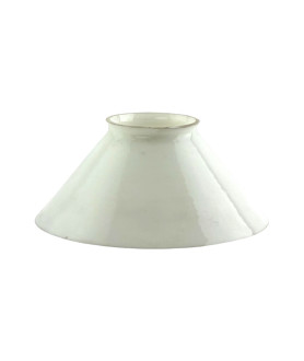 245mm Opal Coolie Light Shade with 100mm Fitter Neck