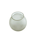 Frosted Glass Globe Gas Shade with 87mm Fitter Neck