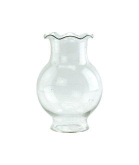 Clear Anupacnic Oil Lamp Chimney with 79mm Base