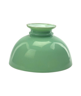 Mint Green Oil Lamp Dome Shade with 300mm Base