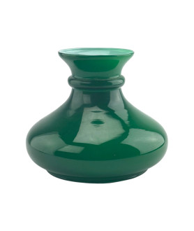 Green Original Oil Lamp Vesta Shade with 172mm Base