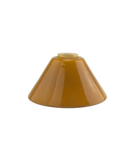 Small Cognac Coolie Light Shade with 42mm Fitter Hole