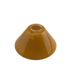 Small Cognac Coolie Light Shade with 42mm Fitter Hole