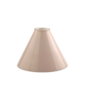 Small Pink Cone Shade with 45mm Fitter Hole