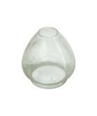 Glass Dome Shade with 114mm Base and 52mm Top Hole