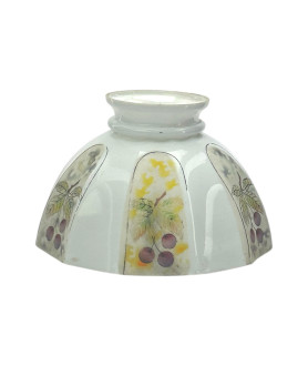 Patterned Oil Lamp shade with 270m Base