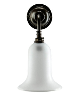 Moncrieff Old English Wall Bracket with Frosted Bell Shade