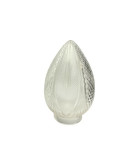 Crystal Cut Pear Drop Light Shade with 80mm Fitter Neck