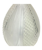 Crystal Cut Pear Drop Light Shade with 80mm Fitter Neck