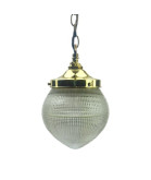 160mm Prismatic/Holophane Acorn Light Shade with 100mm Fitter Neck