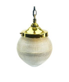 160mm Prismatic/Holophane Acorn Light Shade with 100mm Fitter Neck