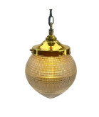 160mm Prismatic/Holophane Acorn Light Shade with 100mm Fitter Neck