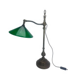 232mm Green Coolie Light Shade with 28mm Fitter Hole