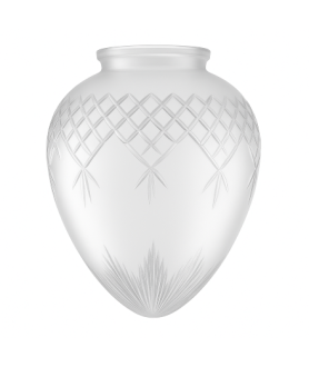 Pinestar Acorn Shade Large Etched with 80mm Fitter Neck