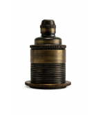 E27 Bulb Holder with Cord Grip in Various Finishes 