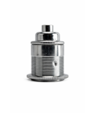 E27 Bulb Holder with 12mm Hole in Various Finishes 