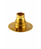 BC Bulb Holder with Ceiling Plate in Various Finishes BC Bulb Holder with Ceiling Plate in Various Finishes