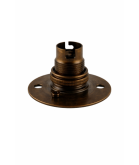 BC Bulb Holder with Ceiling Plate in Various Finishes BC Bulb Holder with Ceiling Plate in Various Finishes