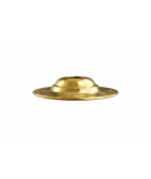 80mm Ceiling Plate Brass or Chrome with 10mm Central Hole
