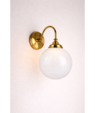 125mm Opal Globe Shade with 55mm Fitter Neck (Gloss or Matt)