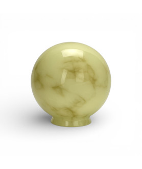 150mm Art Deco Marbled Globe Shade with 80mm Fitter Neck (Gloss or Matt) 150mm Art Deco Marbled Globe Shade with 80mm Fitter Neck (Gloss or Matt)