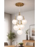 130mm Opal Globe Shade with 40 mm Fitter Hole (gloss or matt)