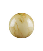 150mm Art Deco Marbled Globe Shade with 80mm Fitter Hole (Gloss or Matt)