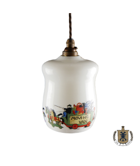 "Moving Van " Ceiling Light Shade with 30mm Fitter Hole (Shade only or Pendant)